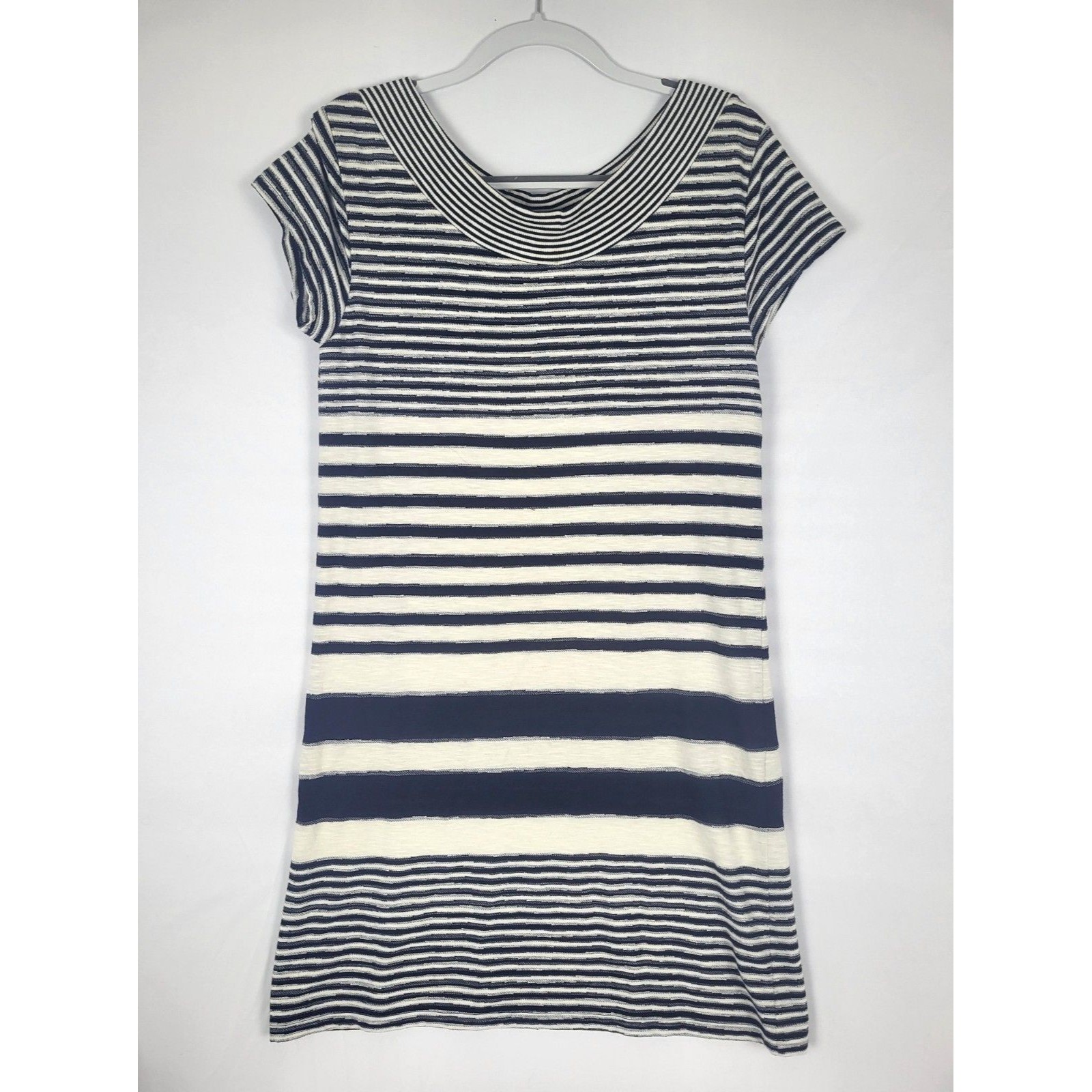 Maeve Anthropologie Haven Striped Shift Sweater Dress Size Medium